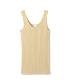 TOMORROWLAND / トゥモローランド タンクトップ | コットンランダムリブ タンクトップ