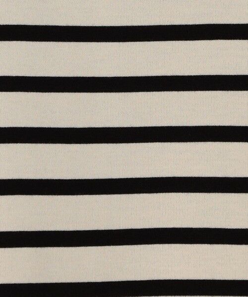 TOMORROWLAND / トゥモローランド Tシャツ | ファインコットンボーダー ビックTシャツ | 詳細10