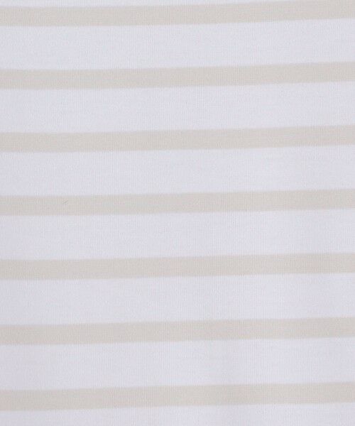 TOMORROWLAND / トゥモローランド Tシャツ | ファインコットンボーダー ビックTシャツ | 詳細9