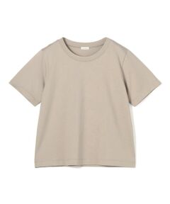 TOMORROWLAND / トゥモローランド Tシャツ | ファインコットン クルーネックTシャツ