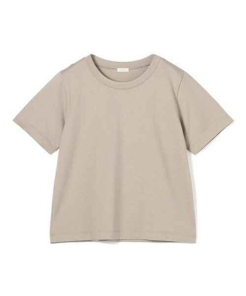 TOMORROWLAND / トゥモローランド Tシャツ | ファインコットン クルーネックTシャツ(15 グレー)