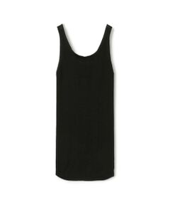 UNION LAUNCH WASHABLE SILK RIB TANK TOP タンクトップ