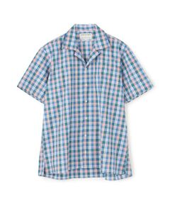 【別注】INDIVIDUALIZED SHIRTS コットン キャンプカラーシャツ