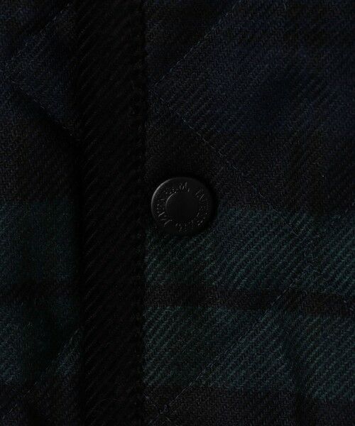 TOMORROWLAND / トゥモローランド ステンカラーコート | LAVENHAM CHANTRY BLACKWATCH キルティングコート | 詳細11