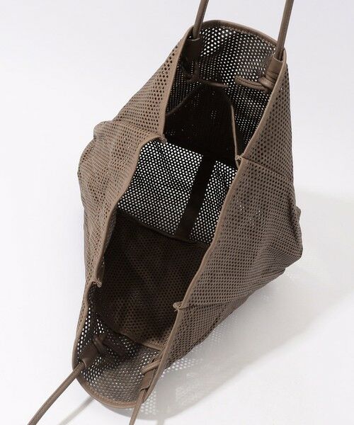 TOMORROWLAND / トゥモローランド トートバッグ | AMIACALVA WASHED LEATHER MESH TOTE L トートバッグ | 詳細9