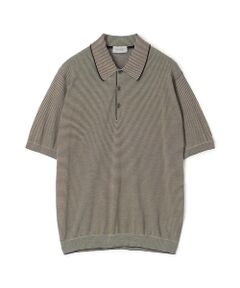 JOHN SMEDLEY KYSON 30G EASY FIT ニットポロシャツ