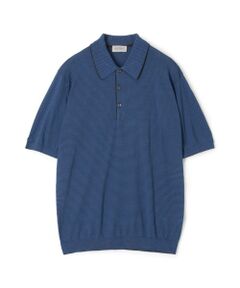 JOHN SMEDLEY KYSON 30G EASY FIT ニットポロシャツ