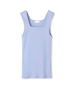 TOMORROWLAND / トゥモローランド タンクトップ | スーピマテレコ スクエアネックタンクトップ