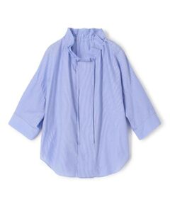 TOMORROWLAND / トゥモローランド シャツ・ブラウス | コットンブロード ギャザーブラウス
