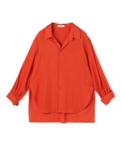 TOMORROWLAND / トゥモローランド シャツ・ブラウス（半袖以外） | ボイルドビーストライプ オープンカラーシャツ