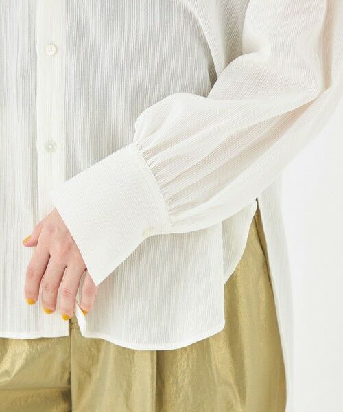 TOMORROWLAND / トゥモローランド シャツ・ブラウス（半袖以外） | ボイルドビーストライプ オープンカラーシャツ | 詳細6