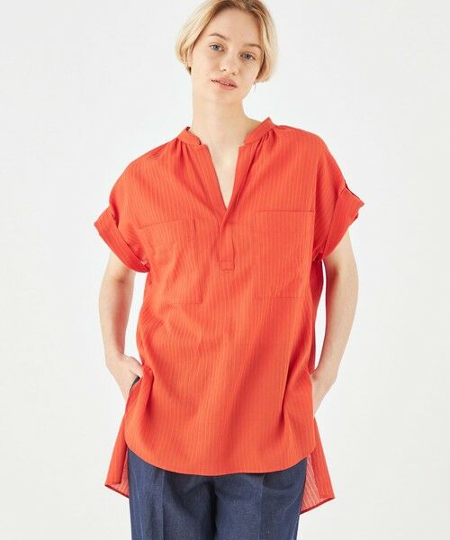 TOMORROWLAND / トゥモローランド シャツ・ブラウス | ボイルドビー チュニックブラウス | 詳細2