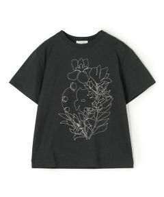 ボタニカルエンブロイダリー Tシャツ