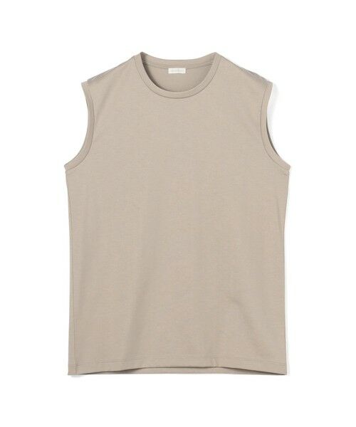 TOMORROWLAND / トゥモローランド Tシャツ | ファインコットン タンクトップ(15 グレー)