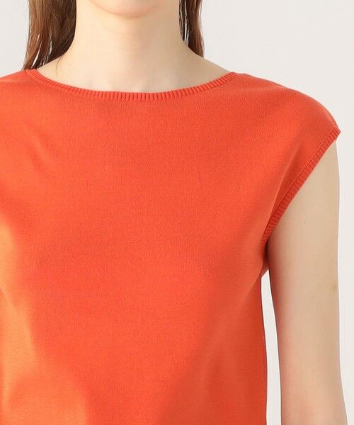 TOMORROWLAND / トゥモローランド ニット・セーター | コットンポリエステル バックオープンフレンチスリーブプルオーバー | 詳細5