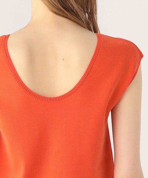 TOMORROWLAND / トゥモローランド ニット・セーター | コットンポリエステル バックオープンフレンチスリーブプルオーバー | 詳細6