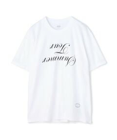 TANG TANG UPSIDEDOWN FIN プリントTシャツ