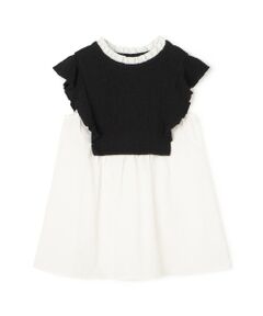 TOMORROWLAND / トゥモローランド カットソー | バルキーヤーンジャージーコンビ フリルスリーブプルオーバー