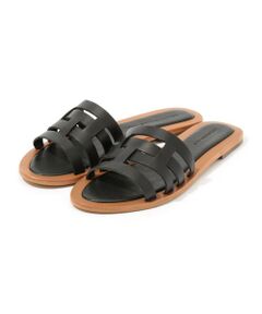 ミュール　トゥモローランド セール】 TOMORROWLAND パイソン型押しミュール （サンダル