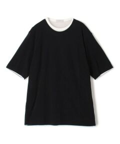 ストレッチ天竺 レイヤードTシャツ