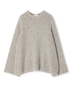 Cashmere Collection フレアスリーブプルオーバー