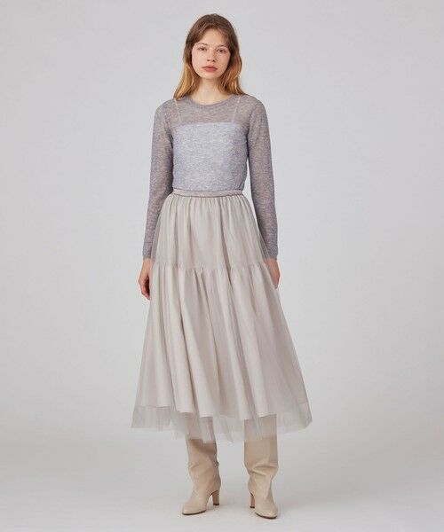 TOMORROWLAND / トゥモローランド ニット・セーター | ミニスパンコール クルーネックプルオーバー | 詳細10