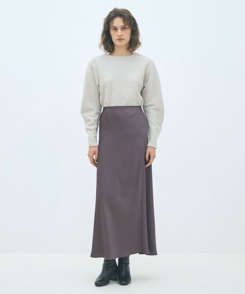 TOMORROWLAND / トゥモローランド ロング・マキシ丈スカート | ビンテージサテン マーメイドスカート | 詳細12