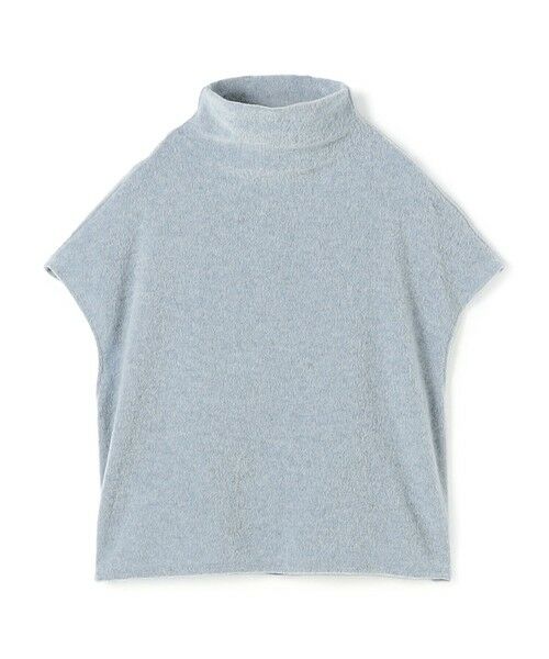 TOMORROWLAND / トゥモローランド ベスト | ファインブークレー ミドルネックベスト(63 ライトブルー)