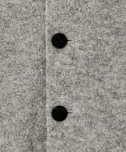 TOMORROWLAND / トゥモローランド ノーカラージャケット | ファインブークレー クルーネックジャケット | 詳細12