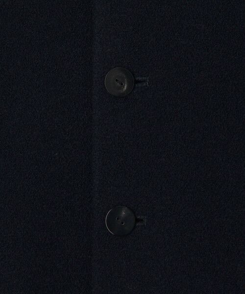 TOMORROWLAND / トゥモローランド ノーカラージャケット | ファインブークレー クルーネックジャケット | 詳細13