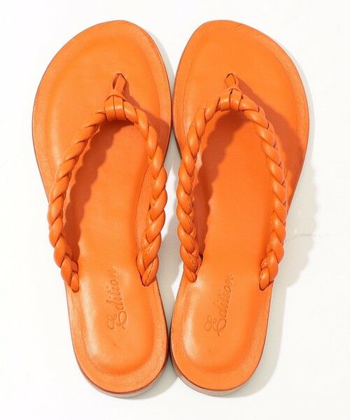 TOMORROWLAND / トゥモローランド パンプス | レザー トングサンダル | 詳細6