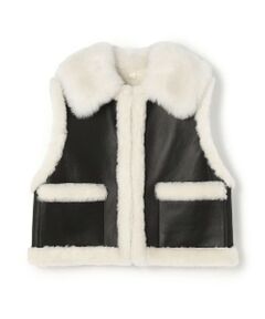 TOMORROWLAND / トゥモローランド ベスト | ナッパランムートン リムーバルカラージレ