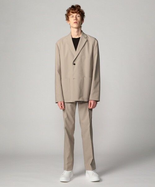 TOMORROWLAND / トゥモローランド スラックス・ドレスパンツ | ポリエステルダブルクロス ストレートスラックス | 詳細20