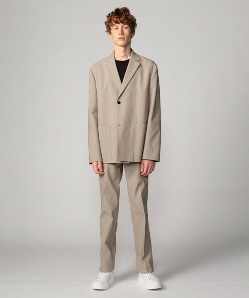 TOMORROWLAND / トゥモローランド スラックス・ドレスパンツ | ポリエステルダブルクロス ストレートスラックス | 詳細30