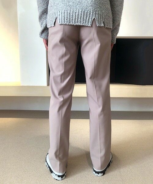 TOMORROWLAND / トゥモローランド スラックス・ドレスパンツ | ポリエステルダブルクロス ストレートスラックス | 詳細9