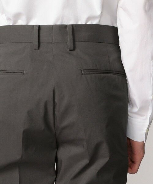 TOMORROWLAND / トゥモローランド スラックス・ドレスパンツ | コットンポリエステルウェザークロス スリムスラックス | 詳細12