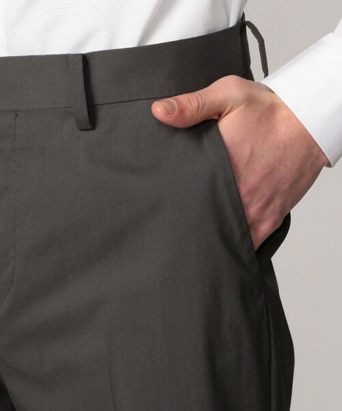 TOMORROWLAND / トゥモローランド スラックス・ドレスパンツ | コットンポリエステルウェザークロス スリムスラックス | 詳細13