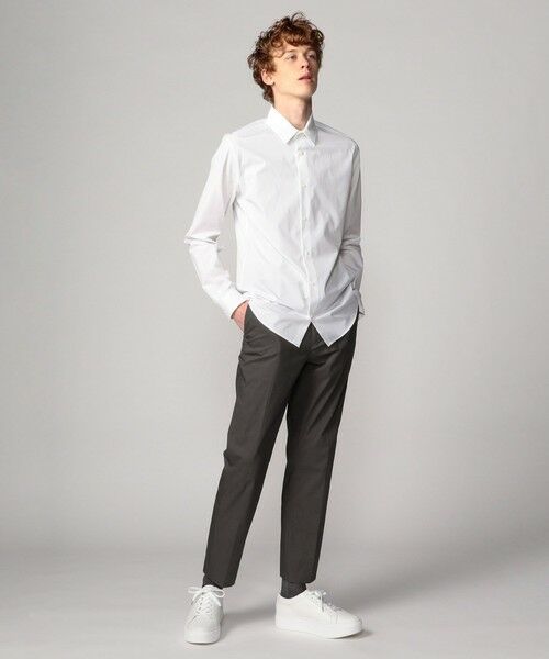 TOMORROWLAND / トゥモローランド スラックス・ドレスパンツ | コットンポリエステルウェザークロス スリムスラックス | 詳細19