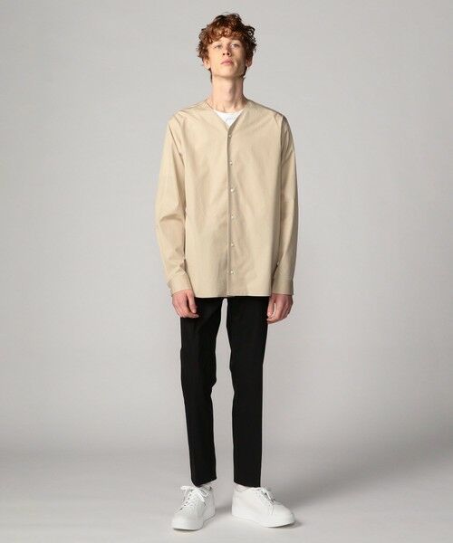 TOMORROWLAND / トゥモローランド スラックス・ドレスパンツ | コットンポリエステルウェザークロス スリムスラックス | 詳細20