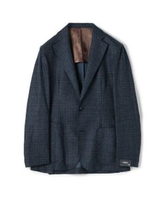 BARBA EASY J1 ウール シングルブレステッド2Bジャケット