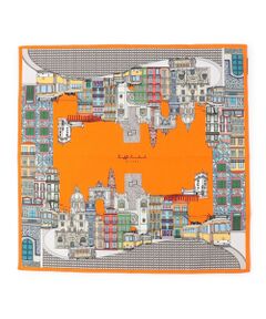 TOMORROWLAND / トゥモローランド ハンカチ | Kinloch コットン プリント ハンカチ