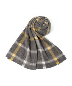 TOMORROWLAND / トゥモローランド マフラー・ショール・スヌード・ストール | ASAUCE MELER ウィンドウペンシャギーストール