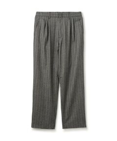 TOMORROWLAND / トゥモローランド その他パンツ | ライトフラノストレッチ タックイージーパンツ