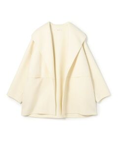 TOMORROWLAND / トゥモローランド その他アウター | ダブルフェイスメルトンビーバー ウィングカラーコート