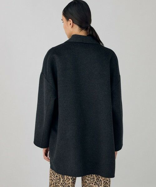 TOMORROWLAND / トゥモローランド その他アウター | ダブルフェイスメルトンビーバー ウィングカラーコート | 詳細14