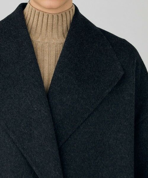 TOMORROWLAND / トゥモローランド その他アウター | ダブルフェイスメルトンビーバー ウィングカラーコート | 詳細16