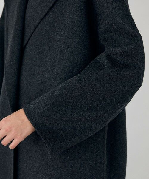 TOMORROWLAND / トゥモローランド その他アウター | ダブルフェイスメルトンビーバー ウィングカラーコート | 詳細17