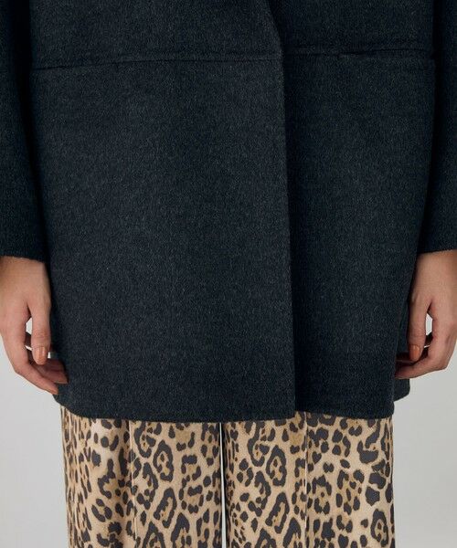 TOMORROWLAND / トゥモローランド その他アウター | ダブルフェイスメルトンビーバー ウィングカラーコート | 詳細18