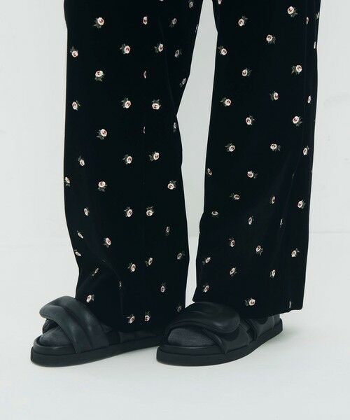 TOMORROWLAND / トゥモローランド その他パンツ | ベロア PETIT ROSEプリントパンツ | 詳細8