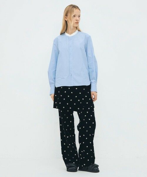 TOMORROWLAND / トゥモローランド その他パンツ | ベロア PETIT ROSEプリントパンツ | 詳細9